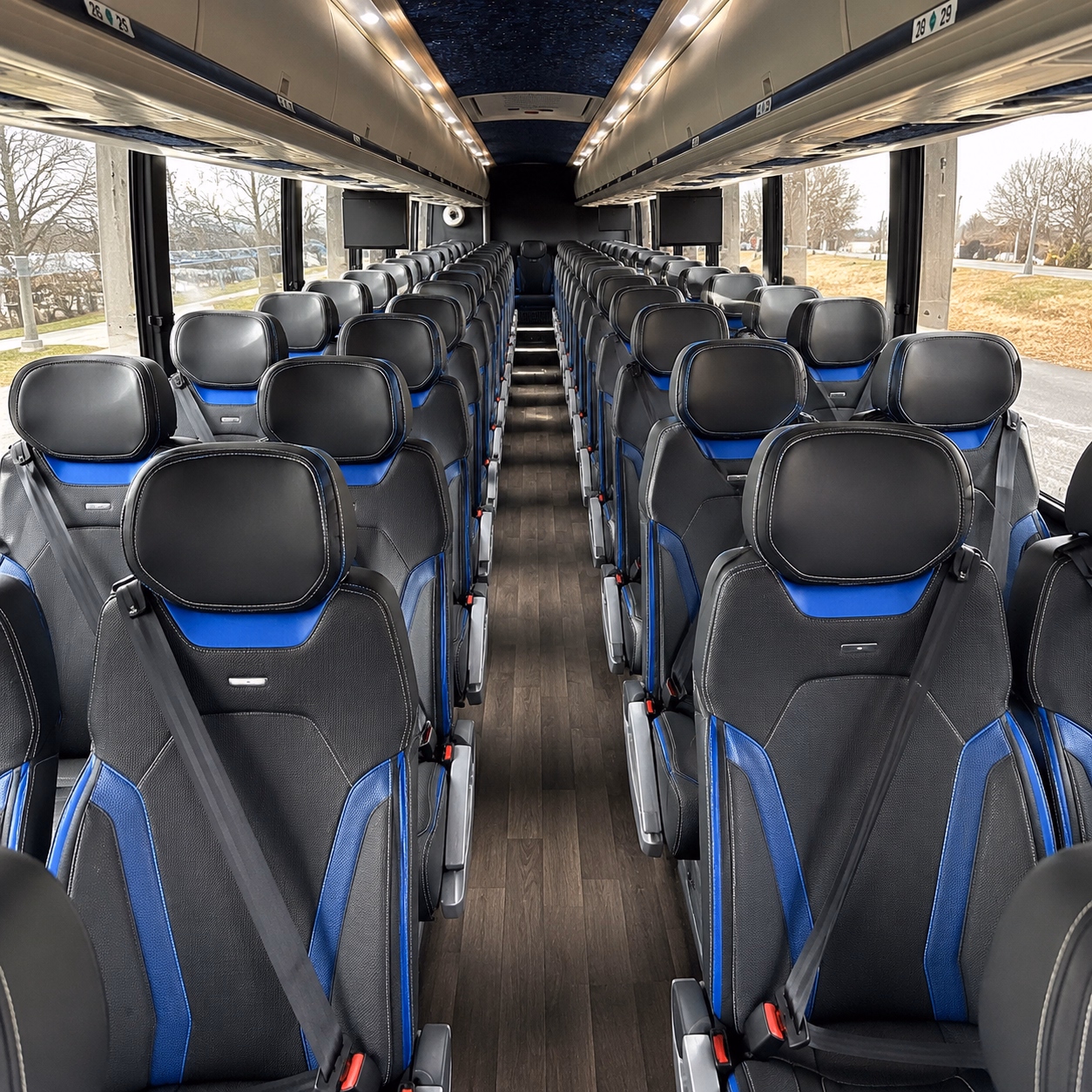 browse a large selection of buses for your harlingen wine tour