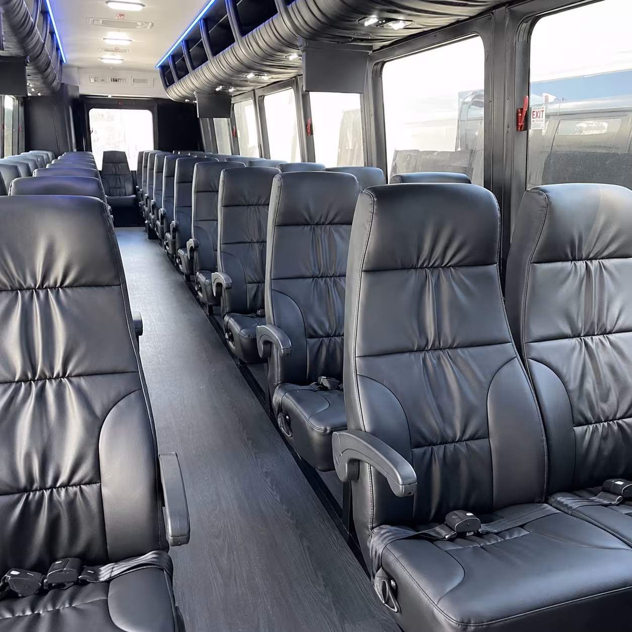 harlingen school event transportation onboard seating