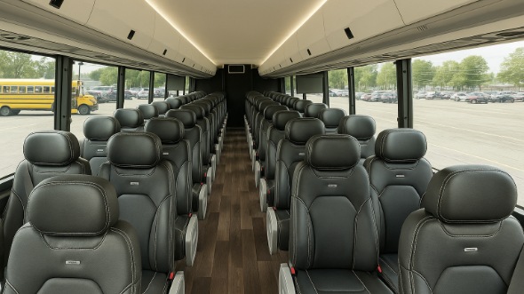 harlingen 20 passenger minibus inside